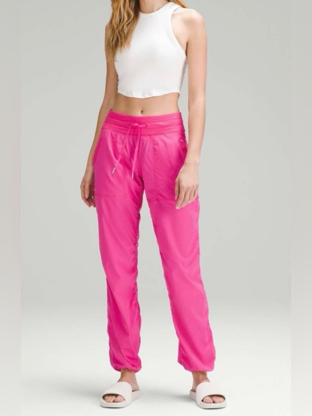 Lululemon Dance Studio Mid-Rise Pant *Full Length, size 6, Sonic Pink
